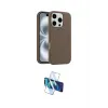 ieg™ iPhone 16 Pro Max Kılıf Yankı Form Serisi - Siyah 3D Antistatik Cam Ekran Koruyucu