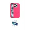 ieg™ iPhone 16 Pro Max Kılıf Yankı Form Serisi - Siyah 3D Antistatik Cam Ekran Koruyucu