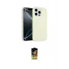 ieg™ iPhone 16 Pro Max Kılıf Yankı Form Serisi - Siyah Buffer Cam Ekran Koruyucu