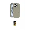 ieg™ iPhone 16 Pro Max Kılıf Yankı Form Serisi - Siyah Buffer Cam Ekran Koruyucu