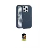 ieg™ iPhone 16 Pro Max Kılıf Yankı Form Serisi - Siyah Buffer Cam Ekran Koruyucu