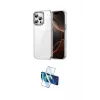 ieg™ iPhone 16 Pro Max Kılıf Yörünge Form - Siyah 3D Antistatik Cam Ekran Koruyucu