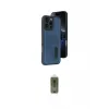 ieg™ iPhone 16 Pro Max Kılıf Yörünge Işık Serisi - Siyah Joko Magic 5D Hayalet Cam