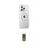 ieg™ iPhone 16 Pro Max Kılıf Yörünge Koleksiyonu - Siyah Joko Magic 5D Hayalet Cam