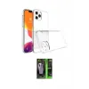 ieg™ iPhone 16 Pro Max Kılıf Zirve Doku - Şeffaf 360 Full Body Arka Koruyucu