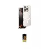 ieg™ iPhone 16 Pro Max Kılıf Zirve Klasik Prime - Siyah Buffer Cam Ekran Koruyucu
