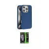 ieg™ iPhone 16 Pro Max Kılıf Zirve Modern Prime - Şeffaf 360 Full Body Arka Koruyucu