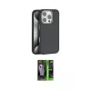 ieg™ iPhone 16 Pro Max Kılıf Zirve Modern Prime - Şeffaf 360 Full Body Arka Koruyucu
