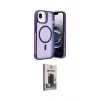 ieg™ iPhone 16E Kılıf Akış Form - Siyah Bilvis Hayalet Cam Ekran Koruyucu
