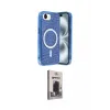 ieg™ iPhone 16E Kılıf Eksen Çizgi - Siyah Bilvis Hayalet Cam Ekran Koruyucu
