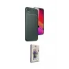 ieg™ iPhone 16E Kılıf Eksen Form Prime - Siyah Bilvis 3D Cam Ekran Koruyucu