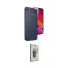 ieg™ iPhone 16E Kılıf Eksen Form Prime - Siyah Bilvis 3D Cam Ekran Koruyucu