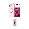 ieg™ iPhone 16E Kılıf Kıvılcım Form Prime - Siyah Bilvis 3D Cam Ekran Koruyucu
