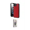 ieg™ iPhone 16E Kılıf Kıvılcım Işık Serisi - Siyah Bilvis 3D Cam Ekran Koruyucu
