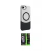ieg™ iPhone 16E Kılıf Kozmos Form Özel Seri - Şeffaf 360 Full Body Arka Koruyucu