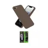 ieg™ iPhone 16E Kılıf Kozmos Yansıma Özel Seri - Şeffaf 360 Full Body Arka Koruyucu