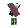 ieg™ iPhone 16E Kılıf Kozmos Yansıma Özel Seri - Şeffaf 360 Full Body Arka Koruyucu