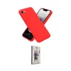 ieg™ iPhone 16E Kılıf Kozmos Yansıma Özel Seri - Siyah Bilvis 3D Cam Ekran Koruyucu