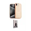 ieg™ iPhone 16E Kılıf Nova Asil Prime - Siyah Bilvis Hayalet Cam Ekran Koruyucu