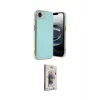 ieg™ iPhone 16E Kılıf Yankı Serisi - Siyah Bilvis 3D Cam Ekran Koruyucu
