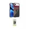 ieg™ iPhone 17 Air Kılıf Doruk Serisi - Siyah Joko Magic 5D Hayalet Cam