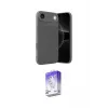 ieg™ iPhone 17 Air Kılıf Eksen Form Prime - Siyah Bilvis 5in1 3D Magic Cam Ekran Koruyucu