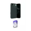 ieg™ iPhone 17 Air Kılıf Eksen Form Prime - Siyah Bilvis 5in1 3D Magic Cam Ekran Koruyucu