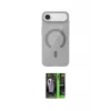 ieg™ iPhone 17 Air Kılıf Pusula Form Özel Seri - Şeffaf 360 Full Body Arka Koruyucu