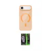 ieg™ iPhone 17 Air Kılıf Pusula Form Özel Seri - Şeffaf 360 Full Body Arka Koruyucu