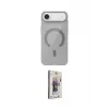 ieg™ iPhone 17 Air Kılıf Pusula Form Özel Seri - Siyah Bilvis 3D Cam Ekran Koruyucu