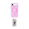 ieg™ iPhone 17 Air Kılıf Pusula Form Özel Seri - Siyah Bilvis 3D Cam Ekran Koruyucu