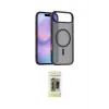 ieg™ iPhone 17 Air Kılıf Siluet Minimal Prime - Siyah Joko Magic 5D Hayalet Cam