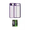 ieg™ iPhone 17 Air Kılıf Vadi Minimal - Şeffaf 360 Full Body Arka Koruyucu