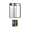 ieg™ iPhone 17 Air Kılıf Vadi Minimal - Şeffaf 360 Full Body Arka Koruyucu