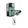 ieg™ iPhone 17 Kılıf Ahenk Klasik - Şeffaf Pasifik Cam Ekran Koruyucu