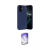 ieg™ iPhone 17 Kılıf Ahenk Serisi - Siyah Bilvis 5in1 3D Magic Cam Ekran Koruyucu