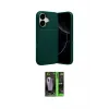 ieg™ iPhone 17 Kılıf Eksen Form Prime - Şeffaf 360 Full Body Arka Koruyucu