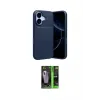 ieg™ iPhone 17 Kılıf Eksen Form Prime - Şeffaf 360 Full Body Arka Koruyucu