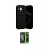 ieg™ iPhone 17 Kılıf Eksen Form Prime - Şeffaf 360 Full Body Arka Koruyucu