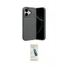 ieg™ iPhone 17 Kılıf Eksen Form Prime - Şeffaf Pasifik Cam Ekran Koruyucu