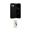 ieg™ iPhone 17 Kılıf Eksen Form Prime - Şeffaf Pasifik Cam Ekran Koruyucu