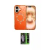 ieg™ iPhone 17 Kılıf Kıvılcım Form Prime - Şeffaf 360 Full Body Arka Koruyucu