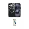 ieg™ iPhone 17 Kılıf Kıvılcım Form Prime - Şeffaf Pasifik Cam Ekran Koruyucu