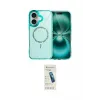 ieg™ iPhone 17 Kılıf Kıvılcım Form Prime - Şeffaf Pasifik Cam Ekran Koruyucu
