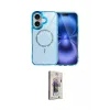 ieg™ iPhone 17 Kılıf Kıvılcım Form Prime - Siyah Bilvis 3D Cam Ekran Koruyucu