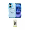 ieg™ iPhone 17 Kılıf Kıvılcım Form Prime - Siyah Joko Magic 5D Hayalet Cam