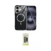 ieg™ iPhone 17 Kılıf Kıvılcım Form Prime - Siyah Joko Magic 5D Hayalet Cam