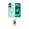 ieg™ iPhone 17 Kılıf Kıvılcım Form Prime - Siyah Joko Magic 5D Hayalet Cam
