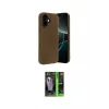 ieg™ iPhone 17 Kılıf Kozmos Yansıma Özel Seri - Şeffaf 360 Full Body Arka Koruyucu