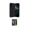 ieg™ iPhone 17 Kılıf Kozmos Yansıma Özel Seri - Şeffaf 360 Full Body Arka Koruyucu